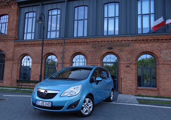 Opel Meriva cena 19900 przebieg: 191988, rok produkcji 2011 z Łódź małe 781